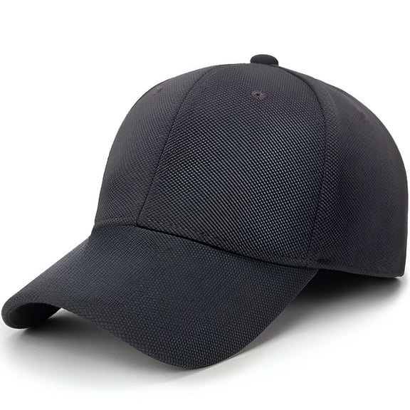 TELOLY Baseball Hat Stretch Men Woman Fitted Closed Elasticity Flexible Flex Hiphop Caps Hats Dark Gray