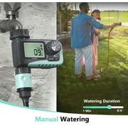 RainPoint Digital Hose Timer, Programmable Automatic Sprinkler Watering Controller for Garden Outdoor (ITV105)