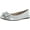 Grey Gloss Patent, variant on Venettini Girls Ivana Cute Fashion Flats with Bow