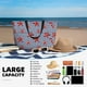 thumbnail image 5 of Fotbe Starfish Navy Blue Stripe Bolsa de Viaje para Playa - Resistente al Agua, Bolsa Tote de Gran Capacidad y Ligera con 7 Bolsillos para Mujeres y Hombres, 5 of 7