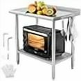 thumbnail image 3 of GarveeTech Table de Préparation en Acier Inoxydable, Table de Travail Commerciale 24x30 Pouces Homologuée NSF avec Tablette Inférieure Réglable pour Cuisine et Restaurant, 3 of 4