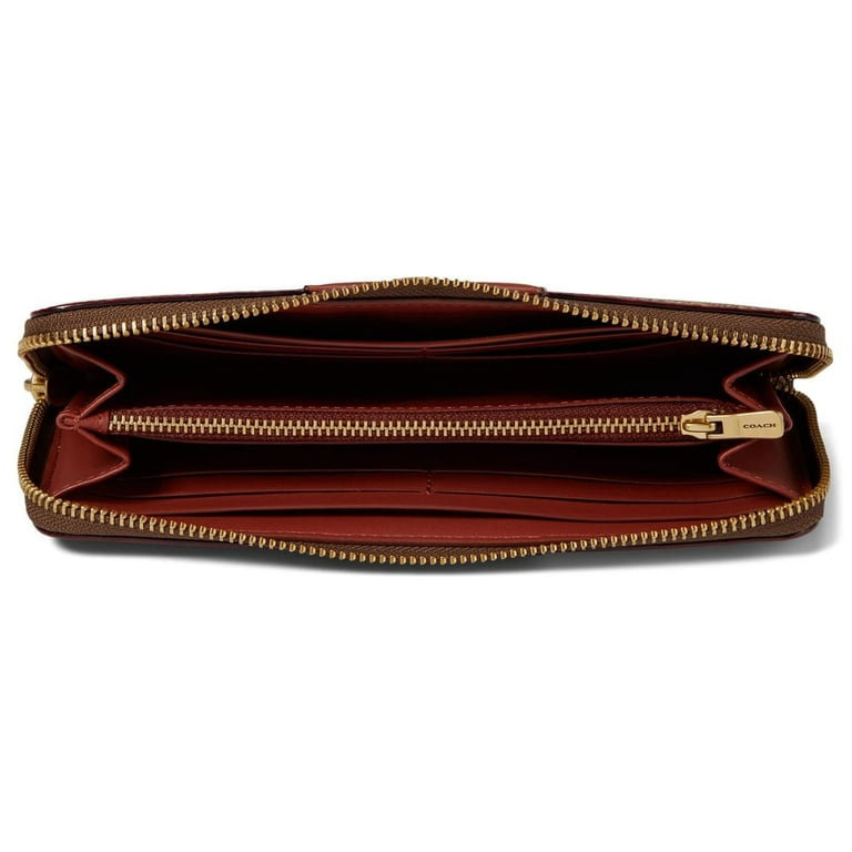 COACH Women's Color-Block Coated Canvas Signature Slim