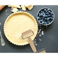 thumbnail image 6 of (2 pack) Mrs. Anderson's Baking Double Dough Roller, Wood With Iron, 4.125-Inch And 2.375-Inch, Smooth Even Rolling For Dough And Pastry, 6 of 14