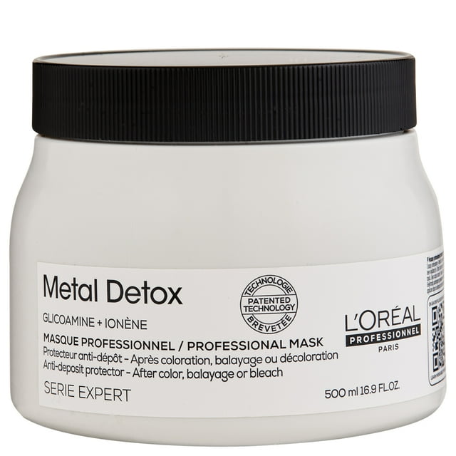 L'Oreal Professionnel Metal Detox Anti-Deposit Protector Mask 16.9 fl oz / 500 ml