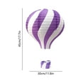 thumbnail image 3 of Hot Air Balloon Decor under $5! Bzdzmqm Hanging Hot Air Balloons Paper Lanterns, Party Decorations For Birthday Weddings, Christmas Party Decorations Gifts, 18 Inches Tissue Paper Lantern, Ceiling, 3 of 6