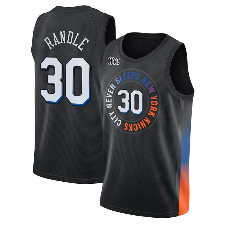 NBA_ Jersey Basketball''nba''New York''Knicks''Julius Randle RJ 9 Barrett 30 Derrick Rose Kemba Walker Retro 33 Patrick Ewing Trae 11 Young Mens