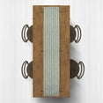 thumbnail image 2 of Creative Products Modern Herringbone Sage Green 16x72 Poly Twill Table Runner, 2 of 3