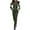 Z1-Army Green, variant on Jumpsuits for Women, Women's Winter Outdoor Sports Jumpsuit with Removable Collar Outdoor Sports Zipper Ski Suit Sport Coats & Blazers Black M