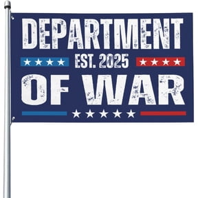 Department of War Flag 3x5 Banner Sign Outdoor Decor Yard Flags TA7