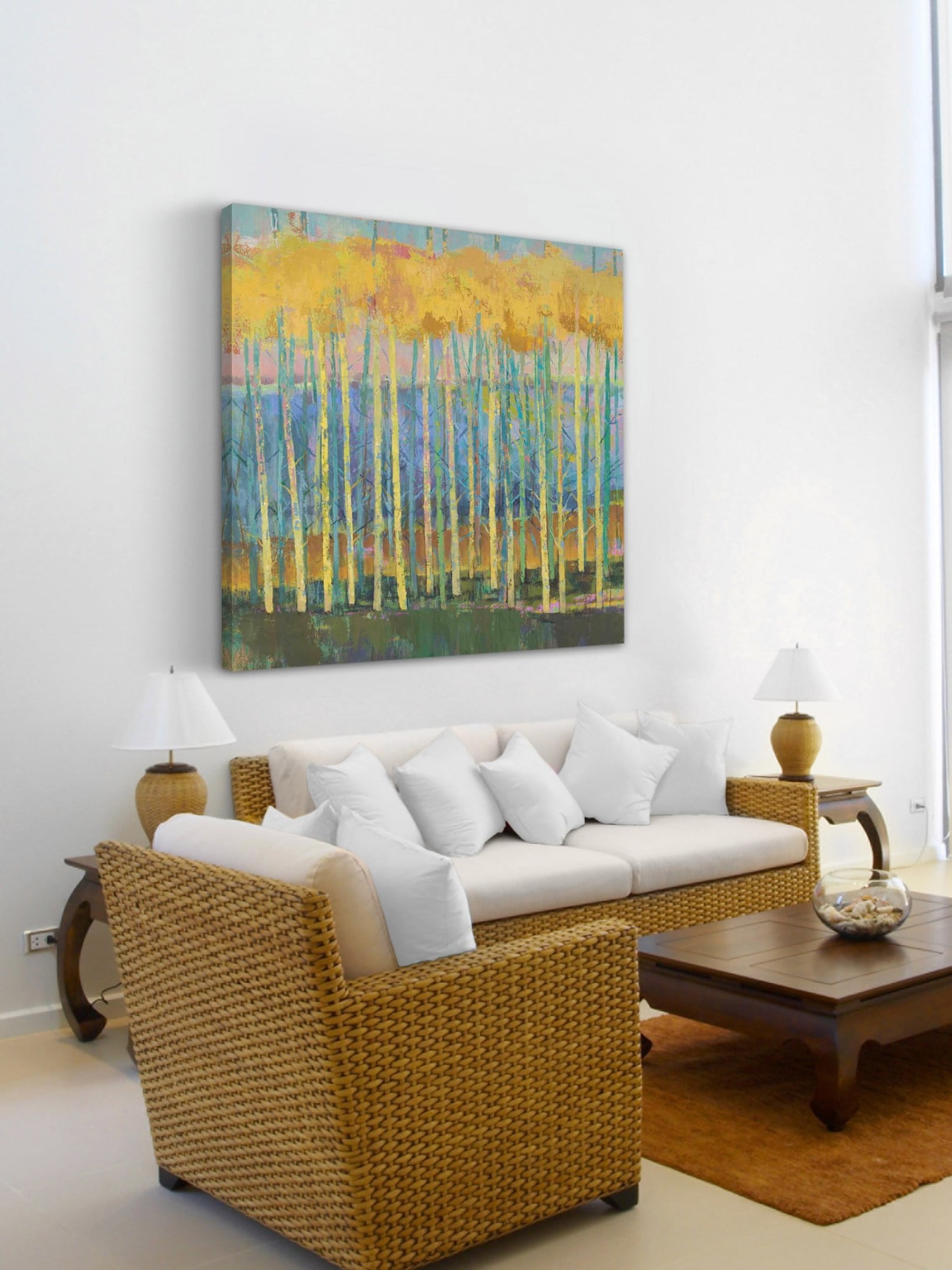 Marmont Hill "Sacred Place I" Painting Print on Wrapped Canvas