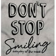 thumbnail image 2 of Don't Stop Smiling Every Day Positive Women Plus Size Crewneck Sweatshirt Brisco Brands 4X, 2 of 5