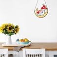 thumbnail image 1 of WHEANG Home Decor Rainbow Stained Glass Window Hanging Decoration, 1 of 4