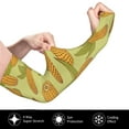 thumbnail image 3 of Uemuo Corn Printed Arm Sleeves, Cooling UV Sun Protection Sports Compression for Men/Women, 3 of 8