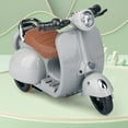 thumbnail image 4 of 360 rotating swing electric motorcycle model, desktop decoration,19*9.5*12.5 cm., 4 of 6