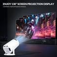 thumbnail image 3 of Mini proyector portátil ReIIe 2025 4K 1080P Full HD WiFi6, 3 of 9