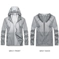 thumbnail image 1 of Chaqueta de protección solar de verano, transpirable, piel de pesca, cortavientos anti UV (2XL), 1 of 4