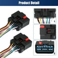 thumbnail image 4 of Unique Bargains Car Door Harness Connector Wiring Pigtail Replacement for Jeep Grand Cherokee 5013961AA S1960, 4 of 6