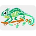 thumbnail image 2 of 1Pc Chameleon Reusable Painting Template Stencil 8.3x11.7inch for Painting on Wall Wood Furniture, 2 of 9