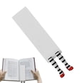 thumbnail image 1 of Zapatillas Bookmark de goma blanda con diseño de rubí bruja, 1 of 9