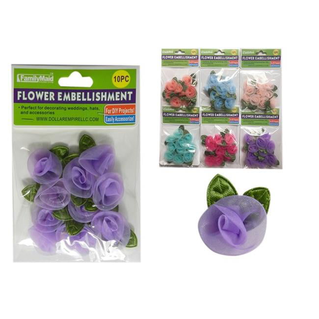 288 Small Artificial Foam Rose Flower DIY for Hair Accessory Wedding Bouquet 