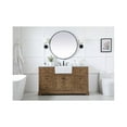 thumbnail image 5 of Elegant Decor Franklin 60" Aluminum MDF Single Bathroom Vanity in Driftwood, 5 of 10