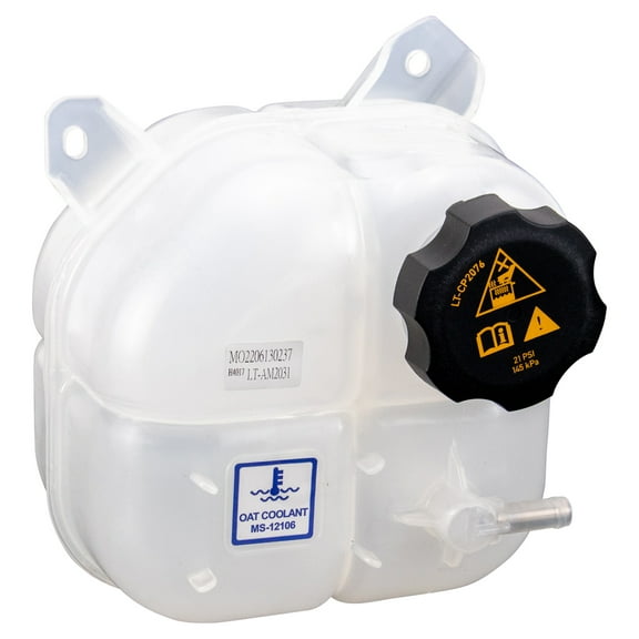 TRQ Coolant Reservoir Fits 2015-2017 Chrysler 200 2014-2018 Jeep Cherokee ECA62467