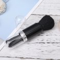 thumbnail image 3 of FUEENIRVA Portable Black Makeup Brush Set Dual Ended Lightweight with Storage Lid, 3 of 7