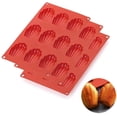 thumbnail image 1 of Moldes para magdalenas, 3 uds., moldes de silicona para magdalenas, 9 agujeros, molde para pasteles, gelatina, pudín, mousse, pastelería, horneado DIY, sin BPA, 1 of 5