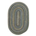 thumbnail image 1 of Colonial Mills Rug RU50R024X144 Rustica - Whipple Blue 2 ft. x 12 ft. Braided Rug, 1 of 2