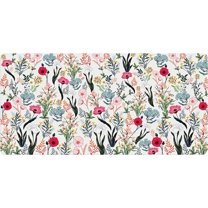 Sunflower Mouse Pad,Large Marble Mouse Pad,31.5*15.7in Stable Rubber Base Mousepad with Stitched Edges Waterproof Desk Mat for Work, Game, Office, Home