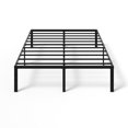 thumbnail image 2 of Ktaxon Queen Size Bed Frames, 12" Metal Platform Bed, Black, 2 of 8