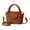 Coffee, variant on Small Top Handle Purses for Women Crossbody Shoulder Mini Satchel Leather Casual Clutch Tote Bags for Travel Work Beige