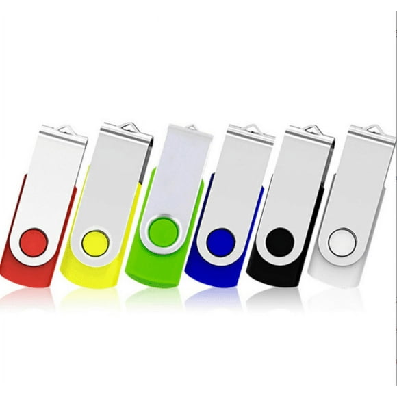 Lecteurs Flash USB 2.0 en Vrac dans des Conceptions Colorées pour le Stockage de Données et le Partage de Fichiers (Couleurs Aléatoires)