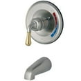 thumbnail image 5 of Kingston Brass KB634TO Magellan Tub Only for KB634, Polished Chrome, 5 of 7