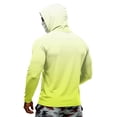 thumbnail image 4 of Mens UPF 50+ Fishing Hoodie Shirts UV Sun Protection Shirts Long Sleeve Mask Top Summer Outdoor Hiking Swimming Essential Tops, 4 of 5