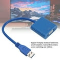 Njide USB 3.0 to VGA Video Graphics Card Display External Cable Adapter