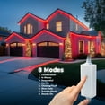 thumbnail image 6 of West Ivory 3/8" (50' feet) Red LED Rope Lights 2 Wire Accent Holiday Christmas Party Decoration Lighting (10', 20', 25', 50', 150' ft option)| ETL Certified, 6 of 9