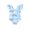 Blue, variant on Auroural Kids Swimsuits Girls Swimwear Kids Toddler Baby Summer Print Sling One-piece Swimsuit