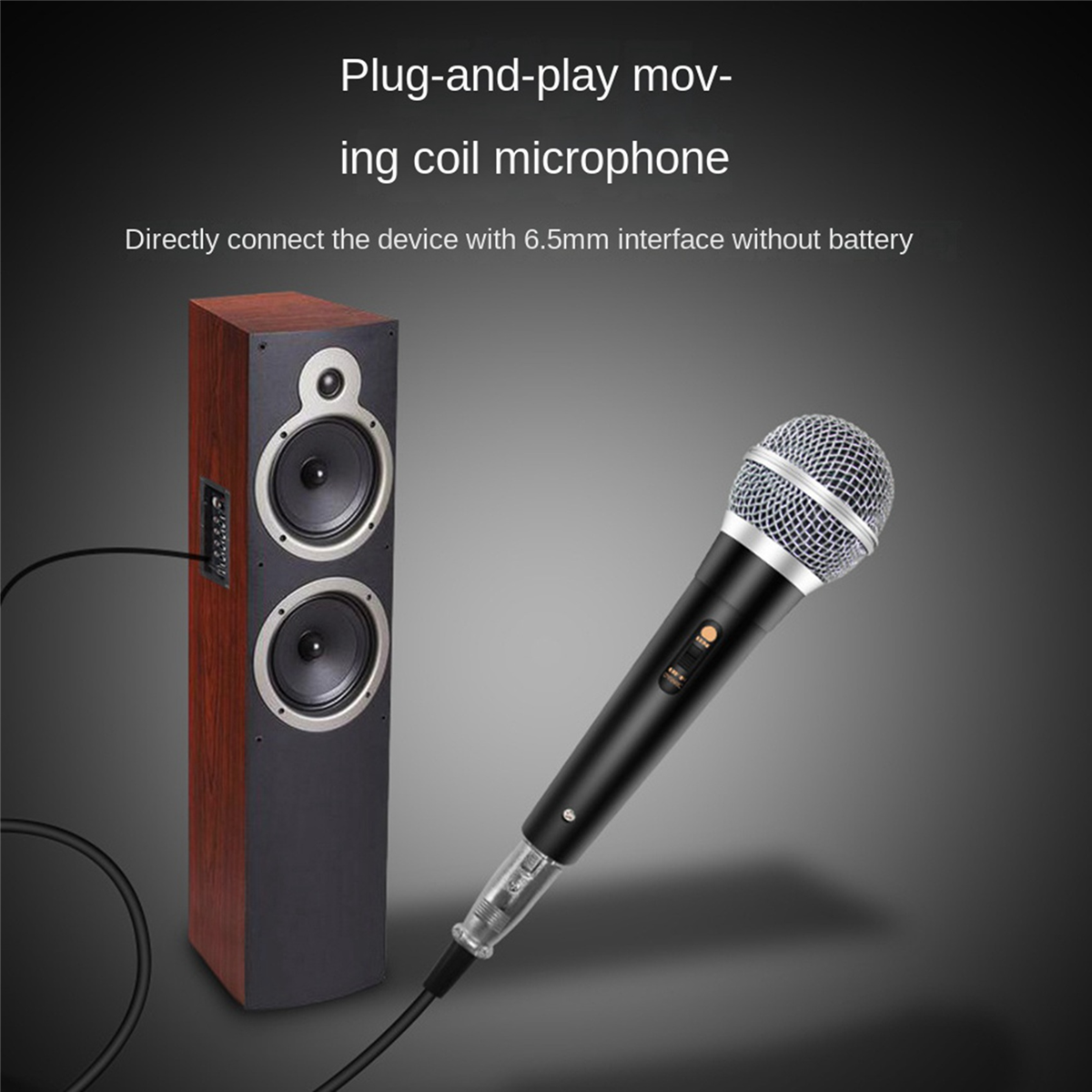2X Handheld Professional Wired Dynamic Microphone Clear Voice Mic for Karaoke Vocal Music Performance