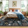 thumbnail image 5 of Outdoor Rugs 8x10, Yamaziot Tropical Patio Rug Area Rugs for Living Room Faux Jute Rug, Jungle Animal Print Bedroom Accent Carpet Indoor Outdoor Rugs, 5 of 9