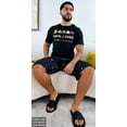 thumbnail image 3 of Pijama Pac Man Retro Caballero Short Y Camisa Cómoda Y Suave, 3 of 5