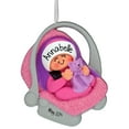 thumbnail image 2 of Baby in Carrier - Girl - Personalized Ornament - Baby's First Christmas - 1st Xmas - Perfect Stocking Stuffer - Great Gift Ideas, 2 of 2
