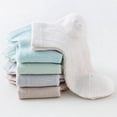 thumbnail image 7 of HXWCHs Big Kid Socks (8-20 Years) Kids Breathable Mesh Short Socks with Adorable Bear Design for Everyday Boys and Girls Wear Sky Blue 9-12 Years, 7 of 7