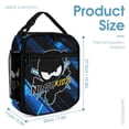 thumbnail image 2 of Ninja Kidz Portable Lunch Bag, Insulated Lunch Box Reusable Lunch Totes Bag for Camping Hiking Travel Picnic, 2 of 8