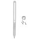 thumbnail image 1 of Silver 3-Key Active Digital Stylus Pen with Clip Replacement for HP Elitebook for Zbook X360 1030 1040, 1 of 4