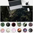thumbnail image 2 of Japan Black Desk Mat Dragon Anime Gaming Mouse Pad Large Desk Pad for Desk Computer Pc Laptop Office Decor for Men, Anime Mouse Keyboard Pad Stitched Edges Non-Slip Rubber Mat Desk Pad, 31.5x15.8 in., 2 of 6