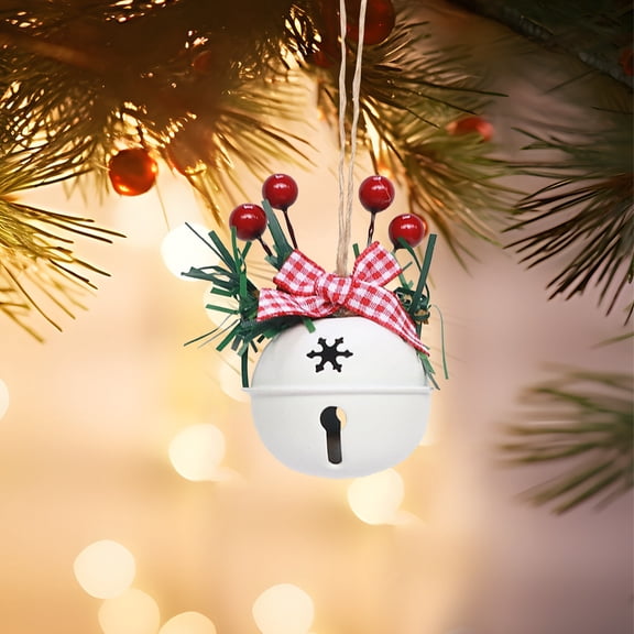 SHIMELE Christmas Bells Decorations Hanging Snowflake Pendants Holiday Ornaments Winter Decor Home Accessories Festive Accents Traditional Christmas Decor