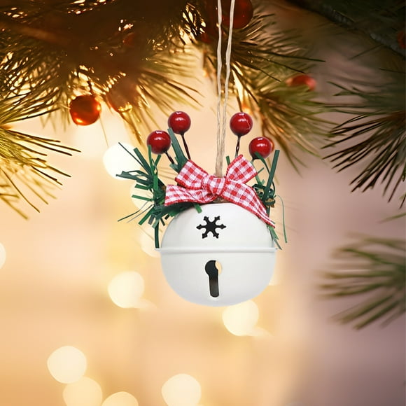 Xihbxyly Liquidación de Ropa de Mujer Adornos Navideños Colgantes para Árboles de Navidad Campanas de Copos de Nieve Accesorios de Bayas Campanas de Navidad