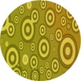 thumbnail image 1 of Ahgly Company Machine Washable Indoor Square Transitional Dark Bisque Brown Area Rugs, 3' Square, 1 of 7