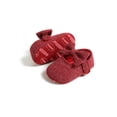 thumbnail image 3 of Newborn Baby Girl Anti-Slip Casual Walking Shoes Cute Bow Sneakers Soft Soled First Walkers 0-18M, 3 of 5